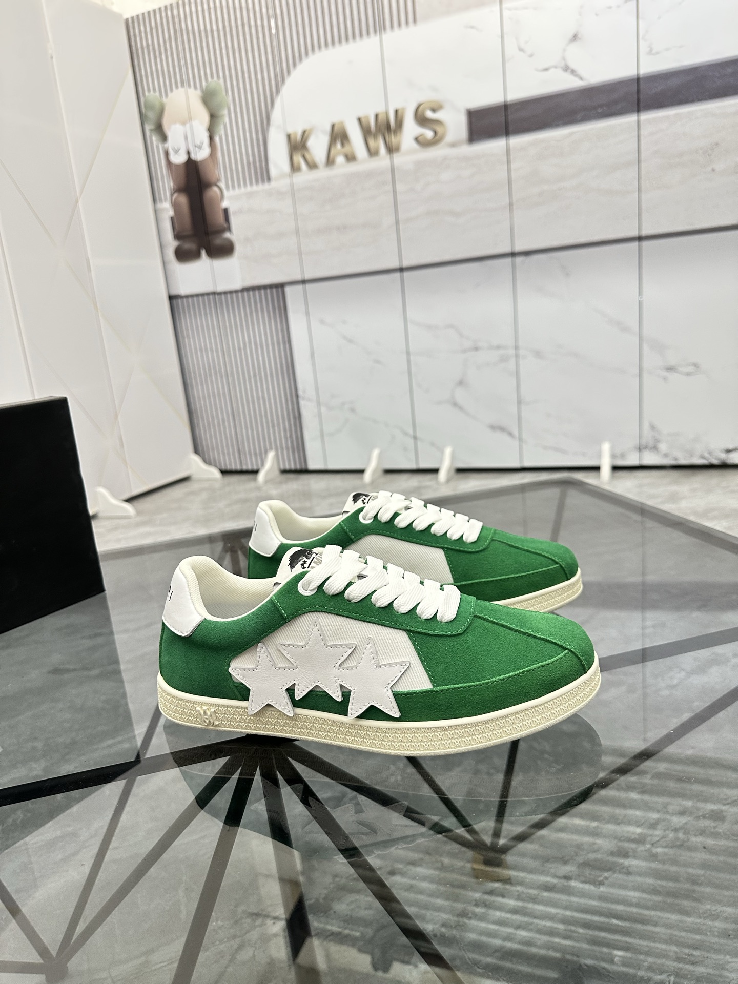 Amiri Star Low Sneakers Green