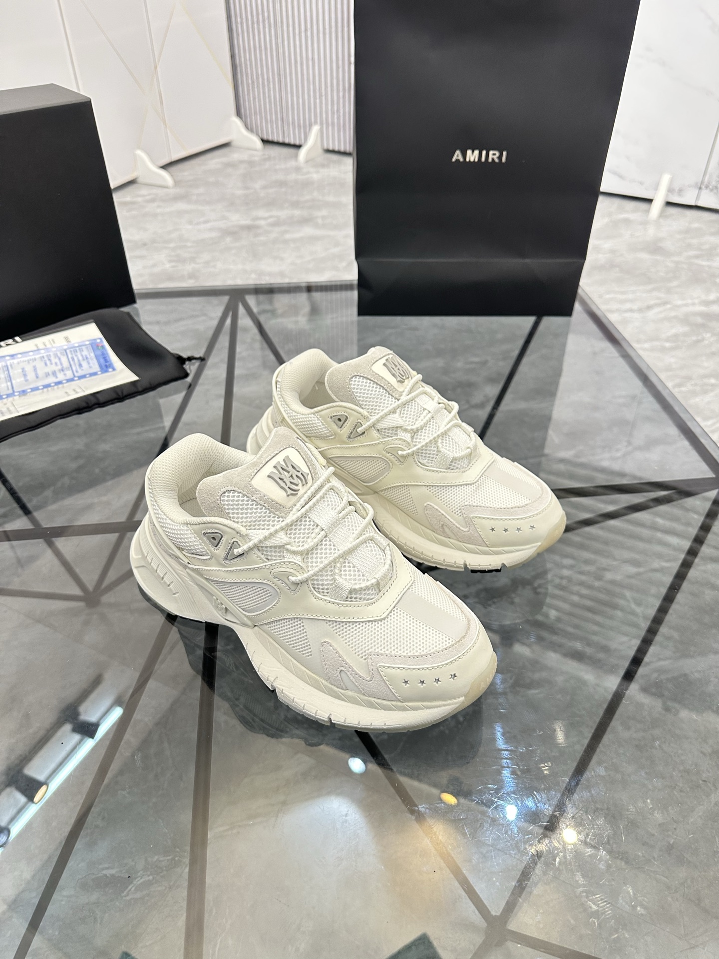 AMIRI Low-Top Casual Sneaker White