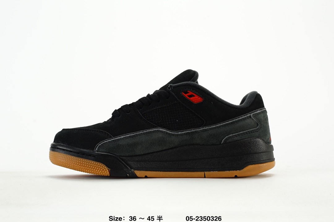 Jordan Flight Court Low Retro Sneakers Black