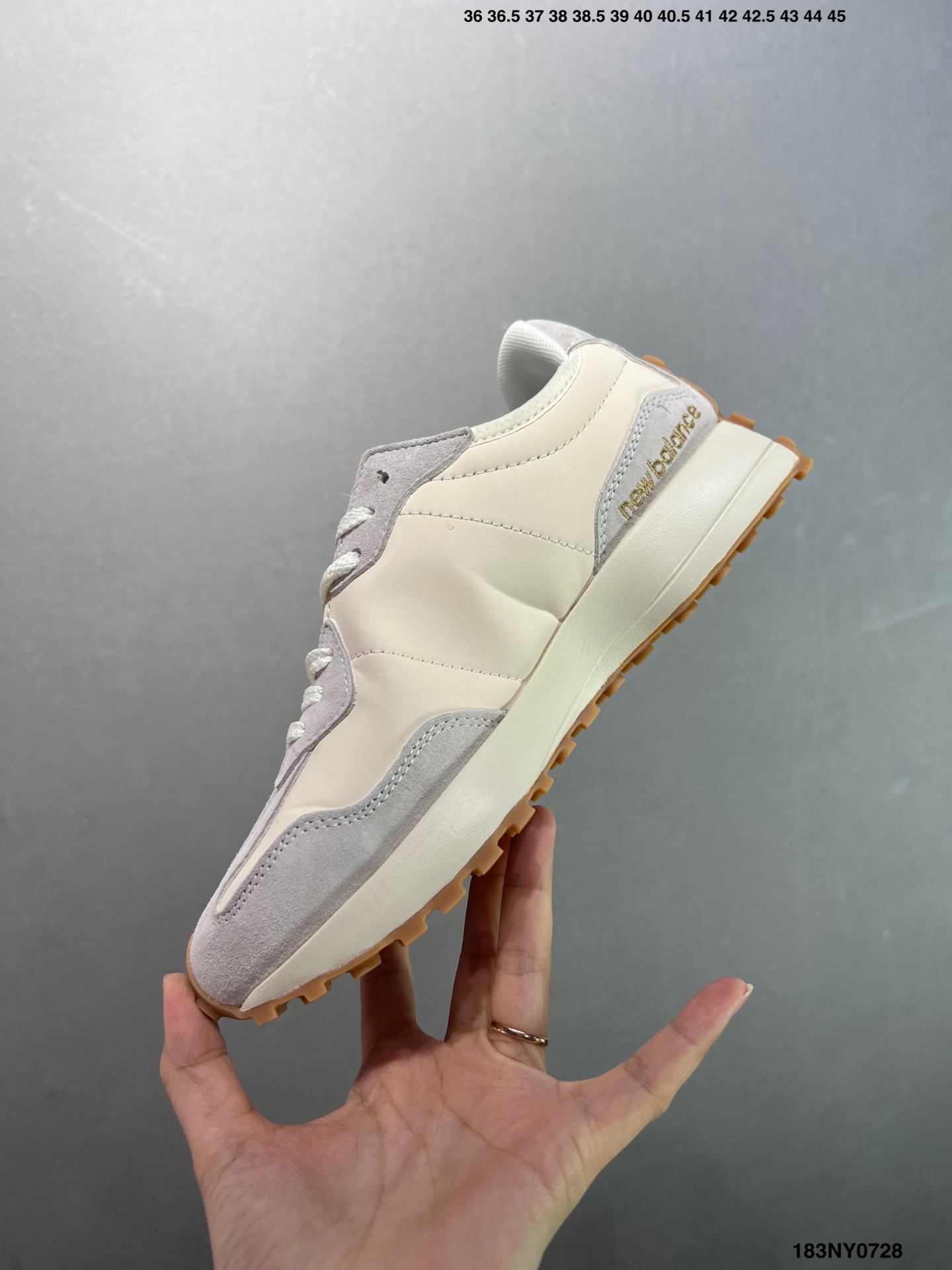 New Balance MS327 Retro Runners White/Beige
