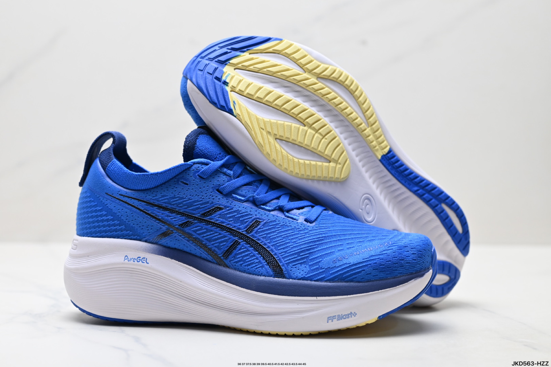 Asics Gel-Nimbus 27 Cushioned Runner Shoes Blue