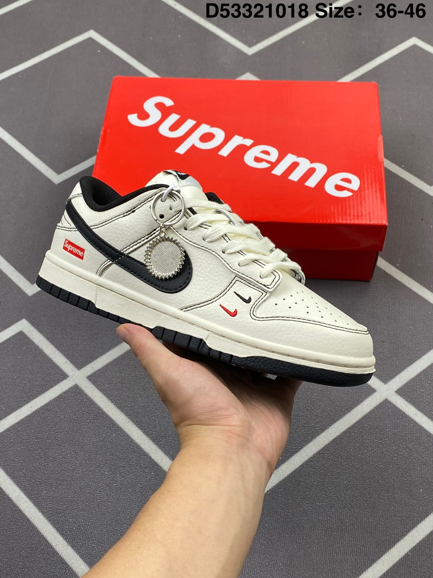 Nike Dunk Low SB Skate Shoes Grey Blue