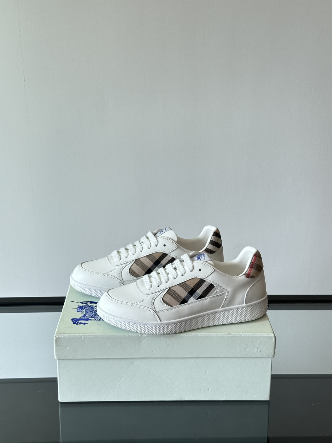 Burberry Vintage Check Sneakers White