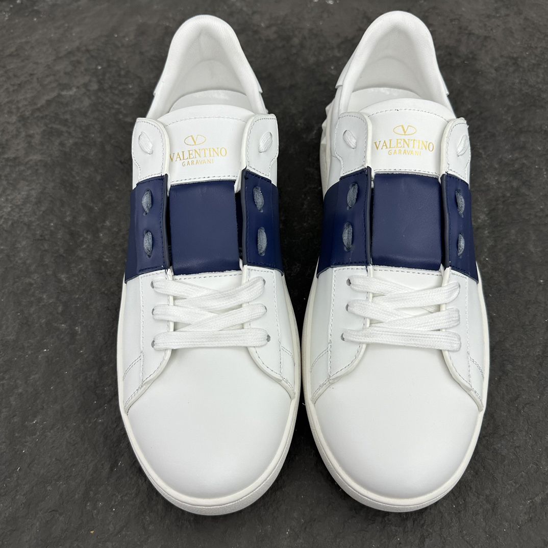 Valentino VLTN Strap Sneakers White/Navy