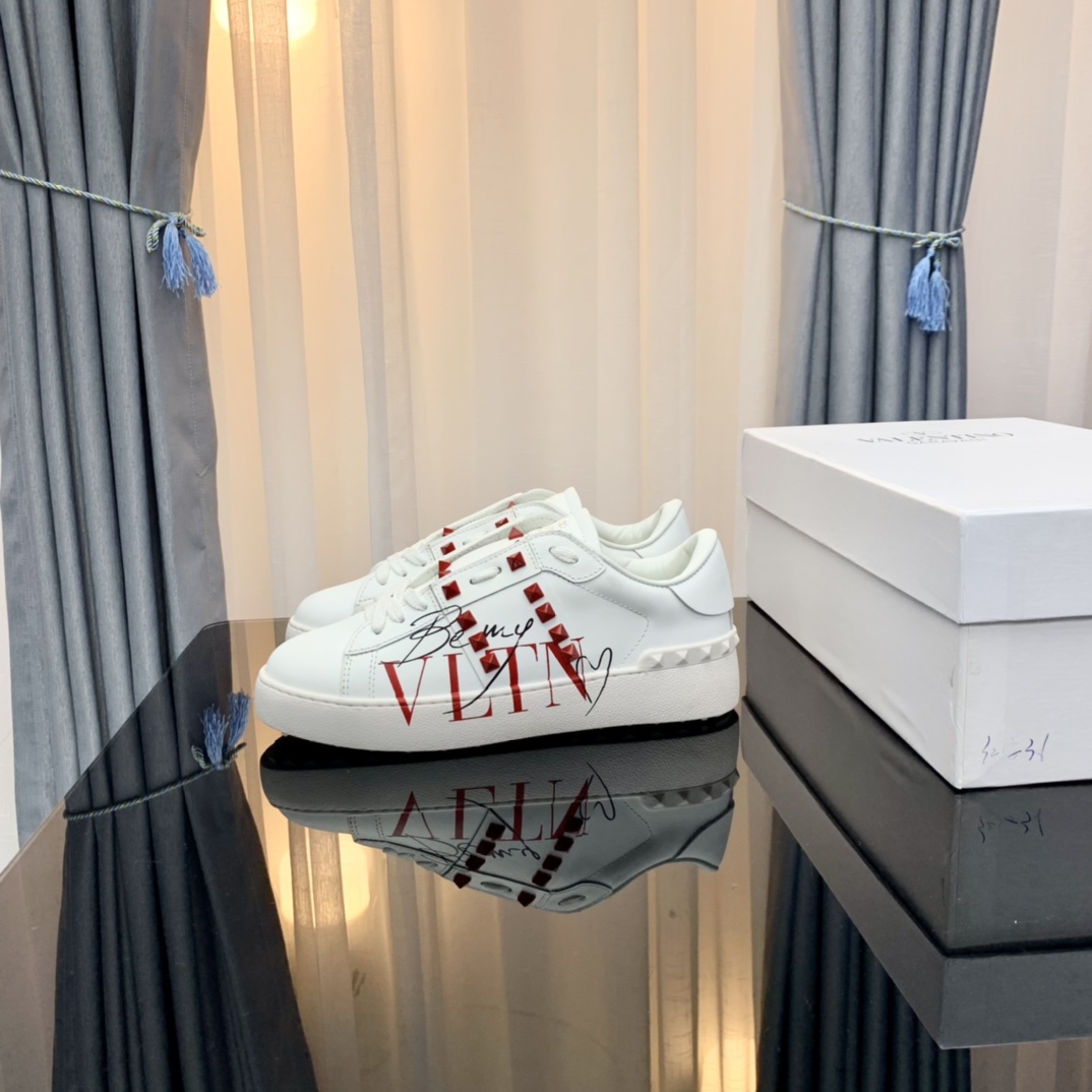 Valentino VLTN Studded Sneakers White