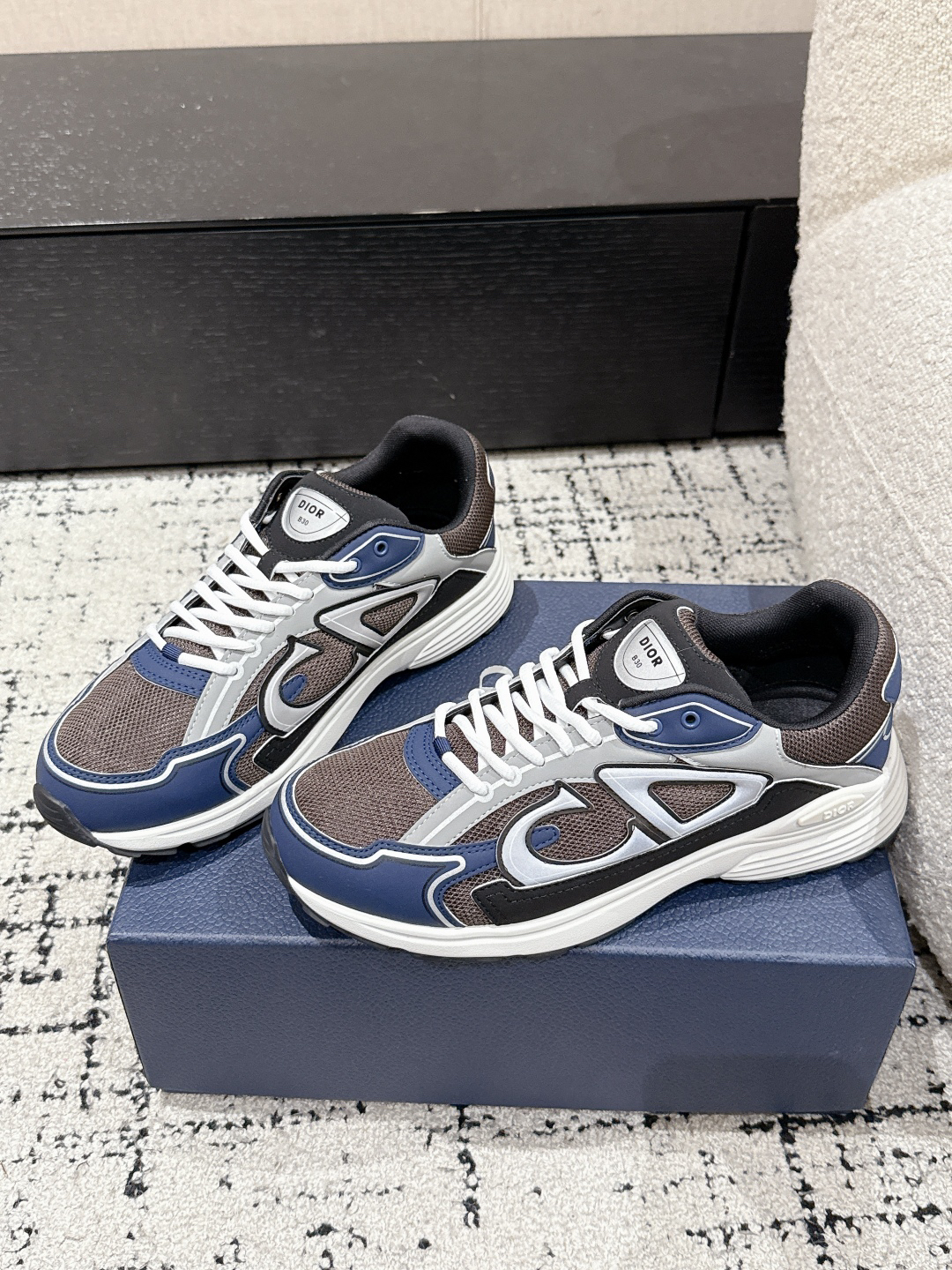 Dior B30 Dad Sneakers Blue/Grey