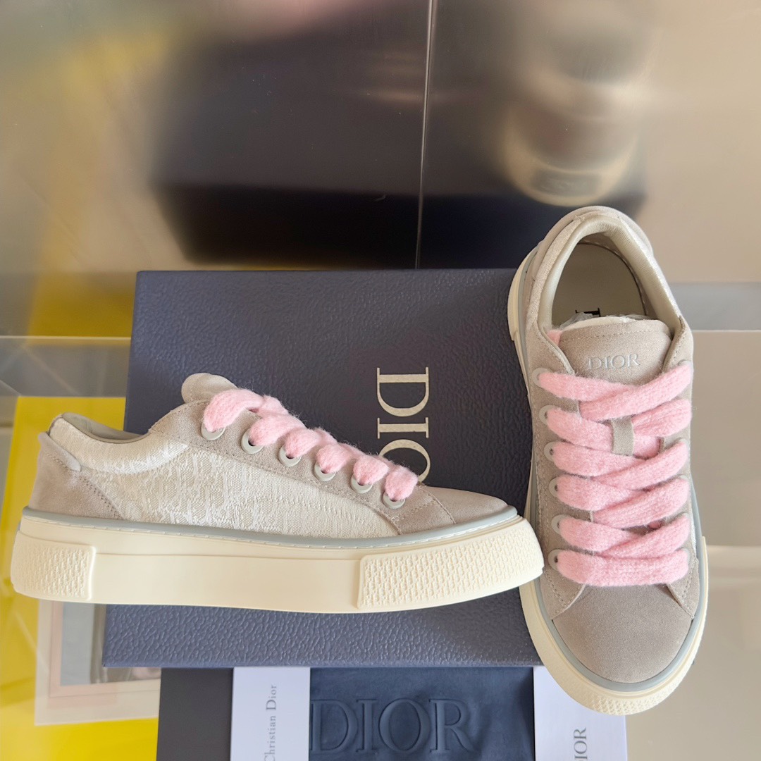 Dior B33 Oblique Sneaker Grey/Pink