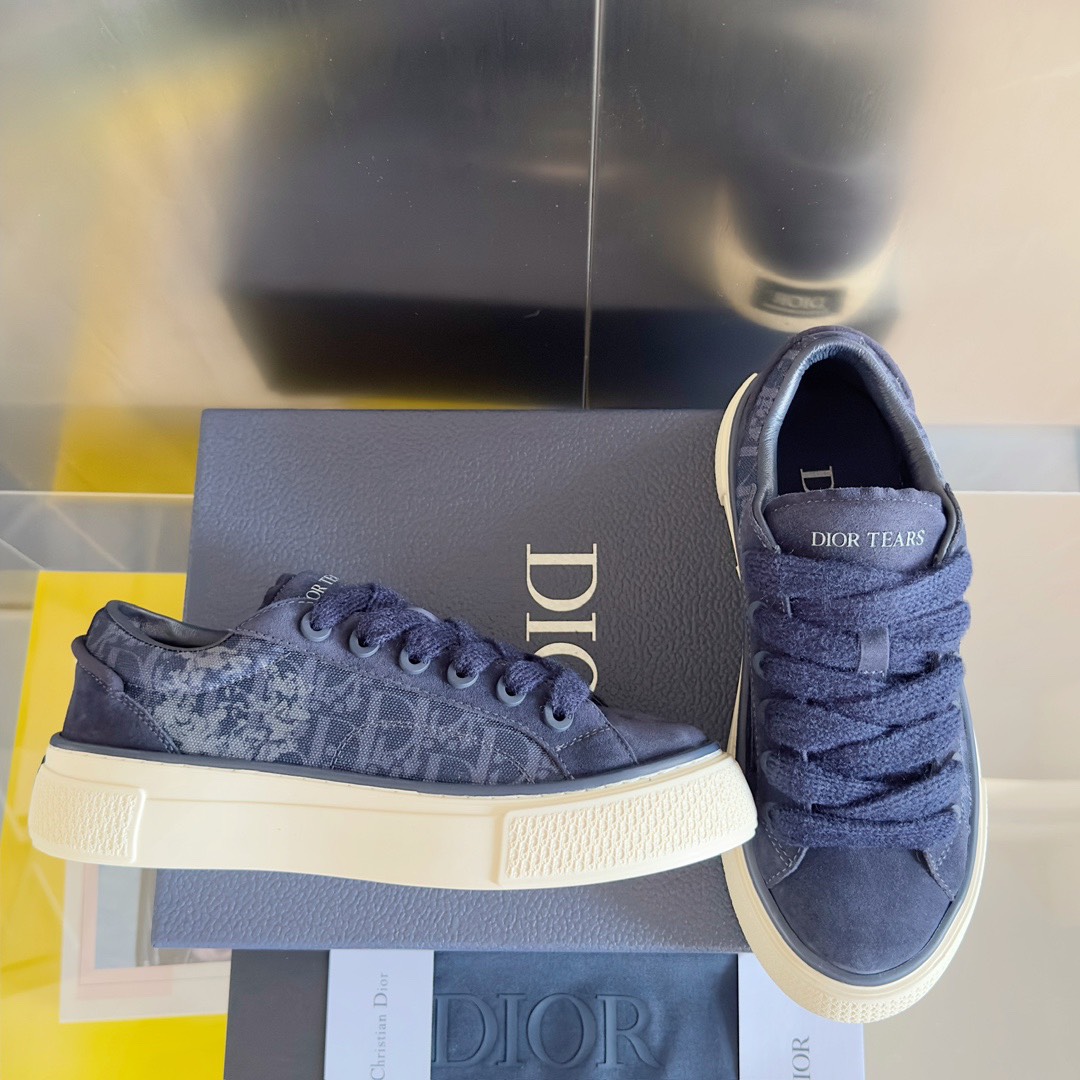 Dior B33 Oblique Sneakers Navy