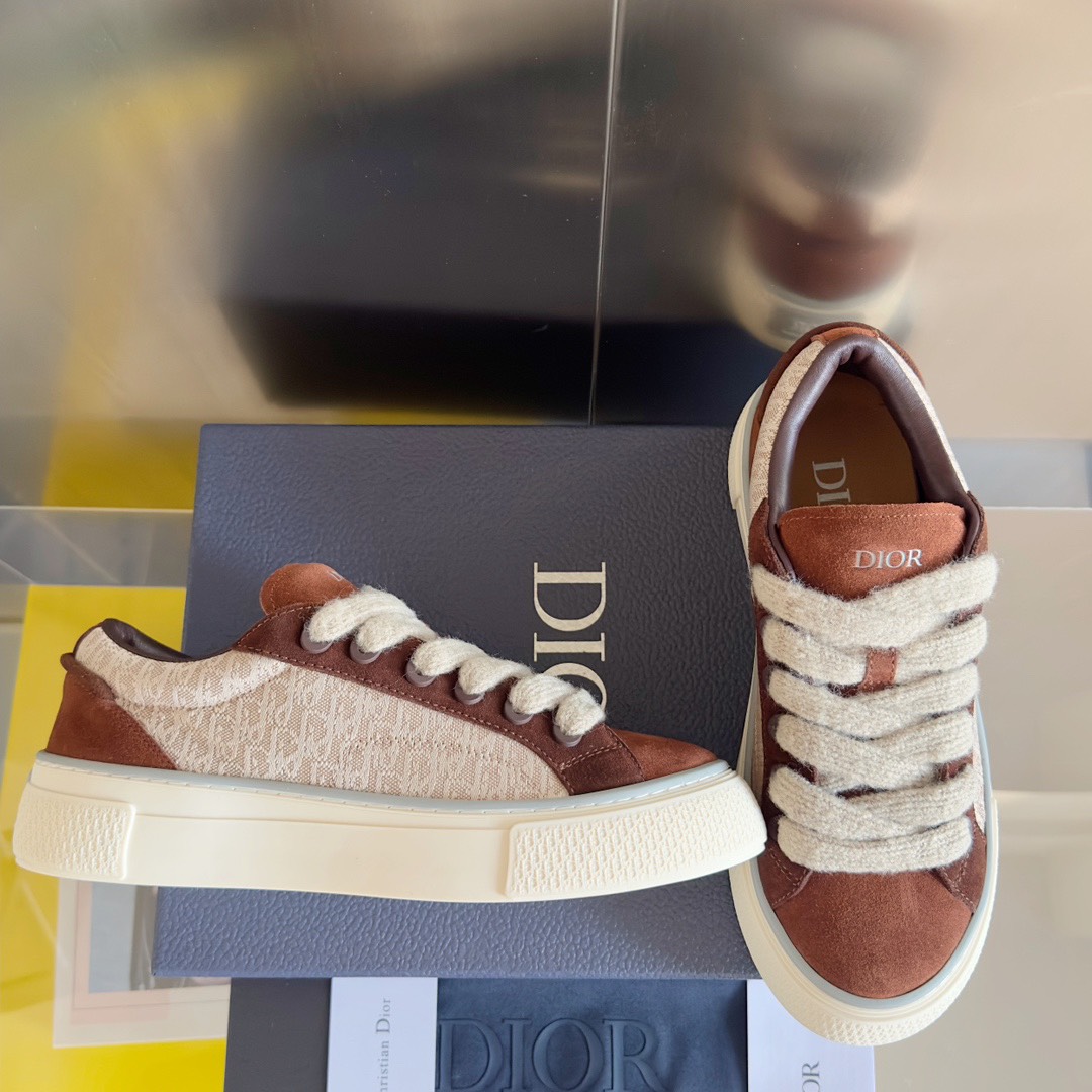 Dior B33 Oblique Sneaker Brown