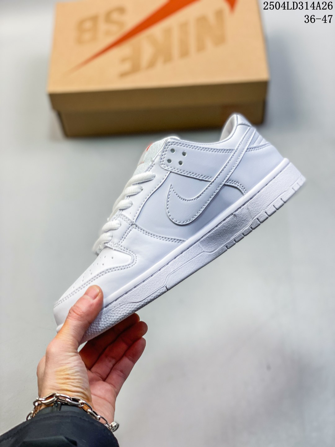 Nike SB Dunk Low Pro Skate Shoes White