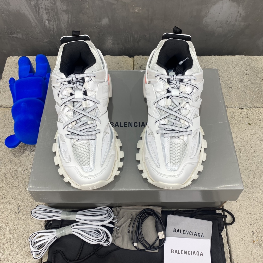 Balenciaga Track LED Trainer White
