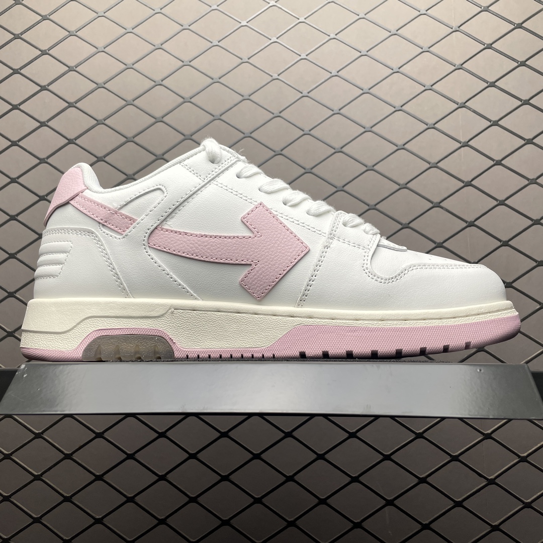Off-White Out of Office Low Sneakers White Pink