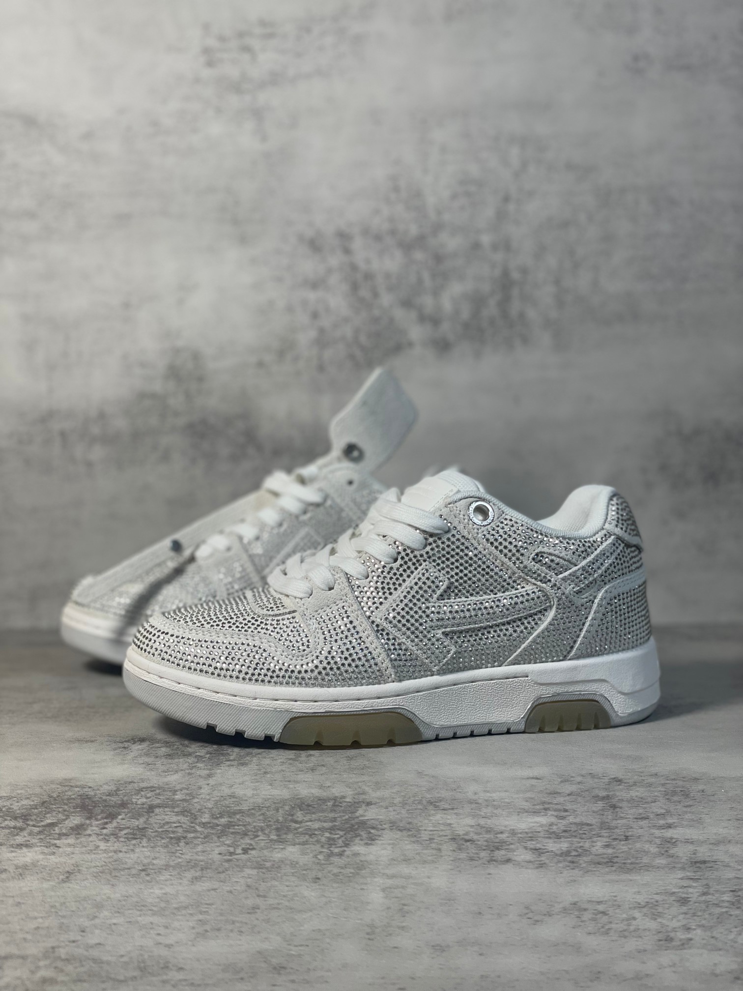 Off-White Out Of Office Low Sneakers Silver/White