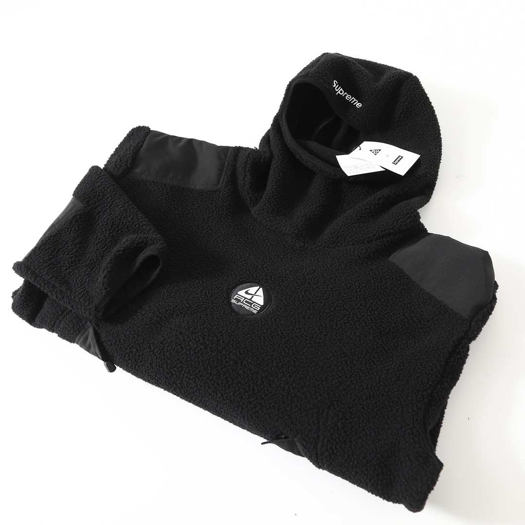 Supreme x Nike ACG Fleece Pullover Black