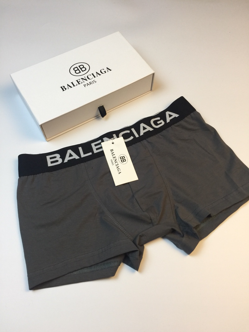 Balenciaga 3-Pack Modal Boxer Briefs Multicolor