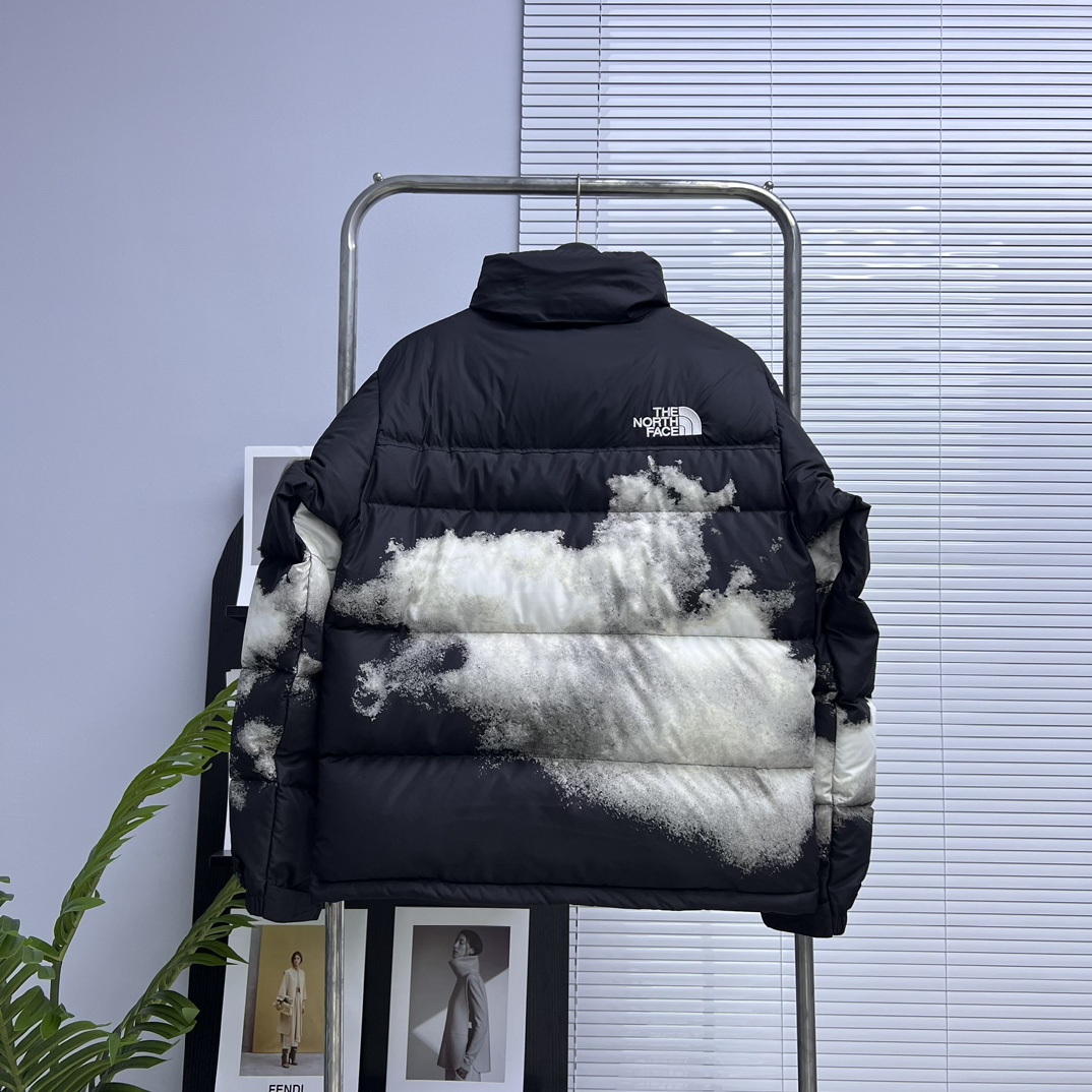 The North Face 1992 Nuptse Cloud Down Jacket Black/White