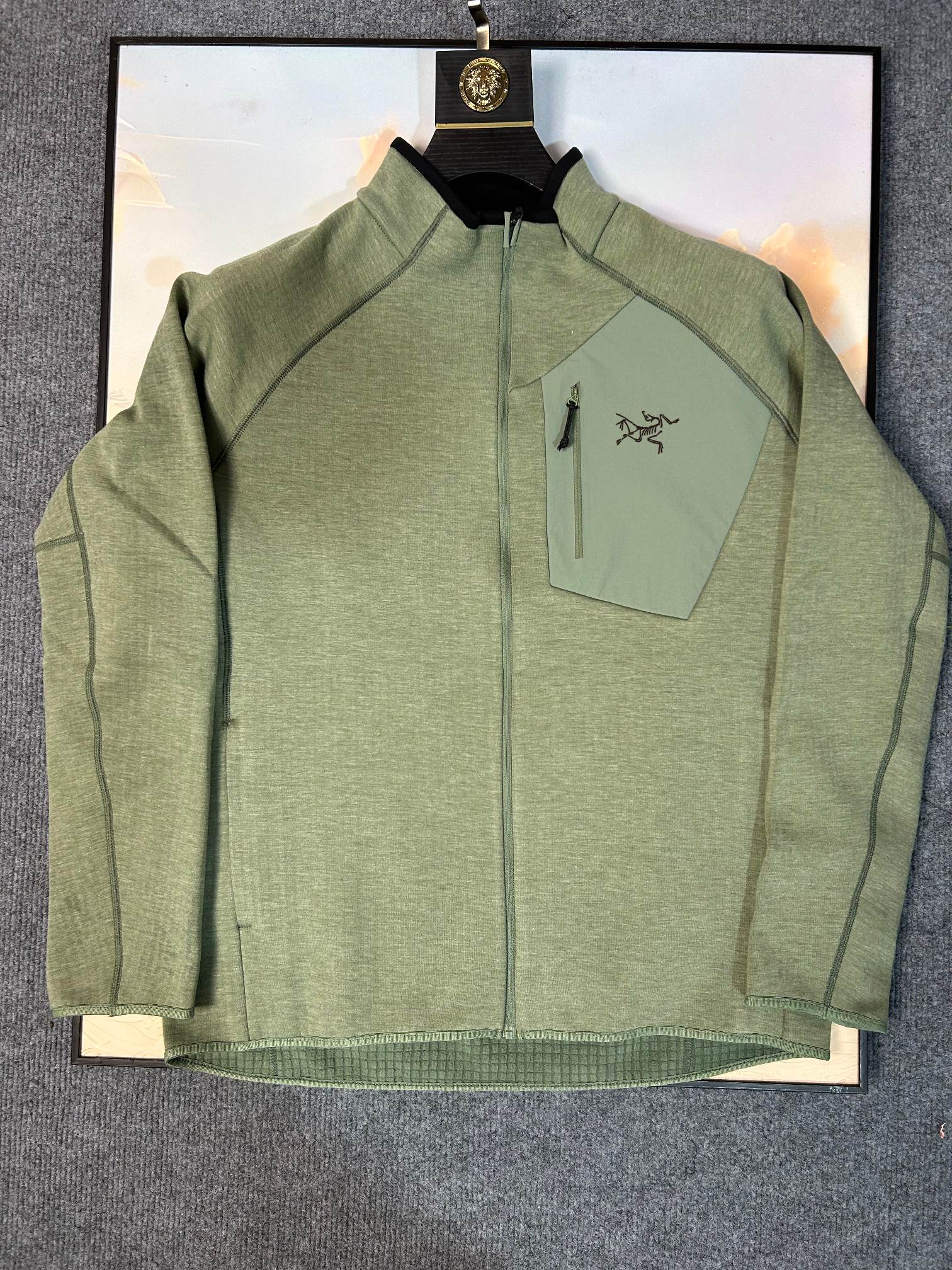 Arc'teryx Full-Zip Fleece Jacket Black