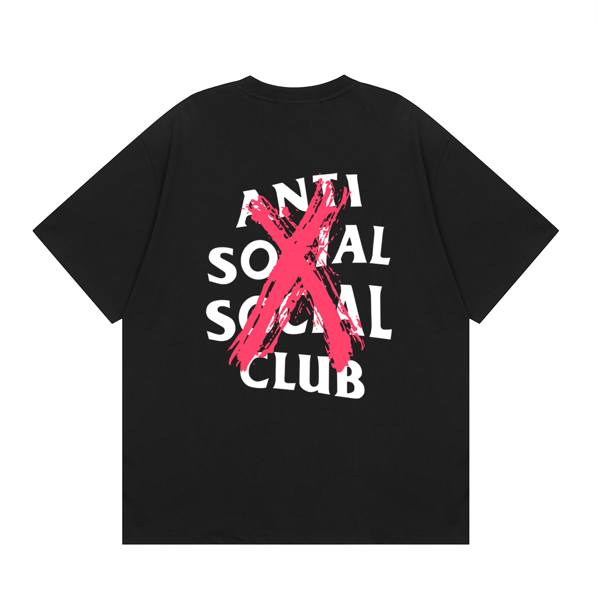Anti Social Social Club X Print Tee Multicolor