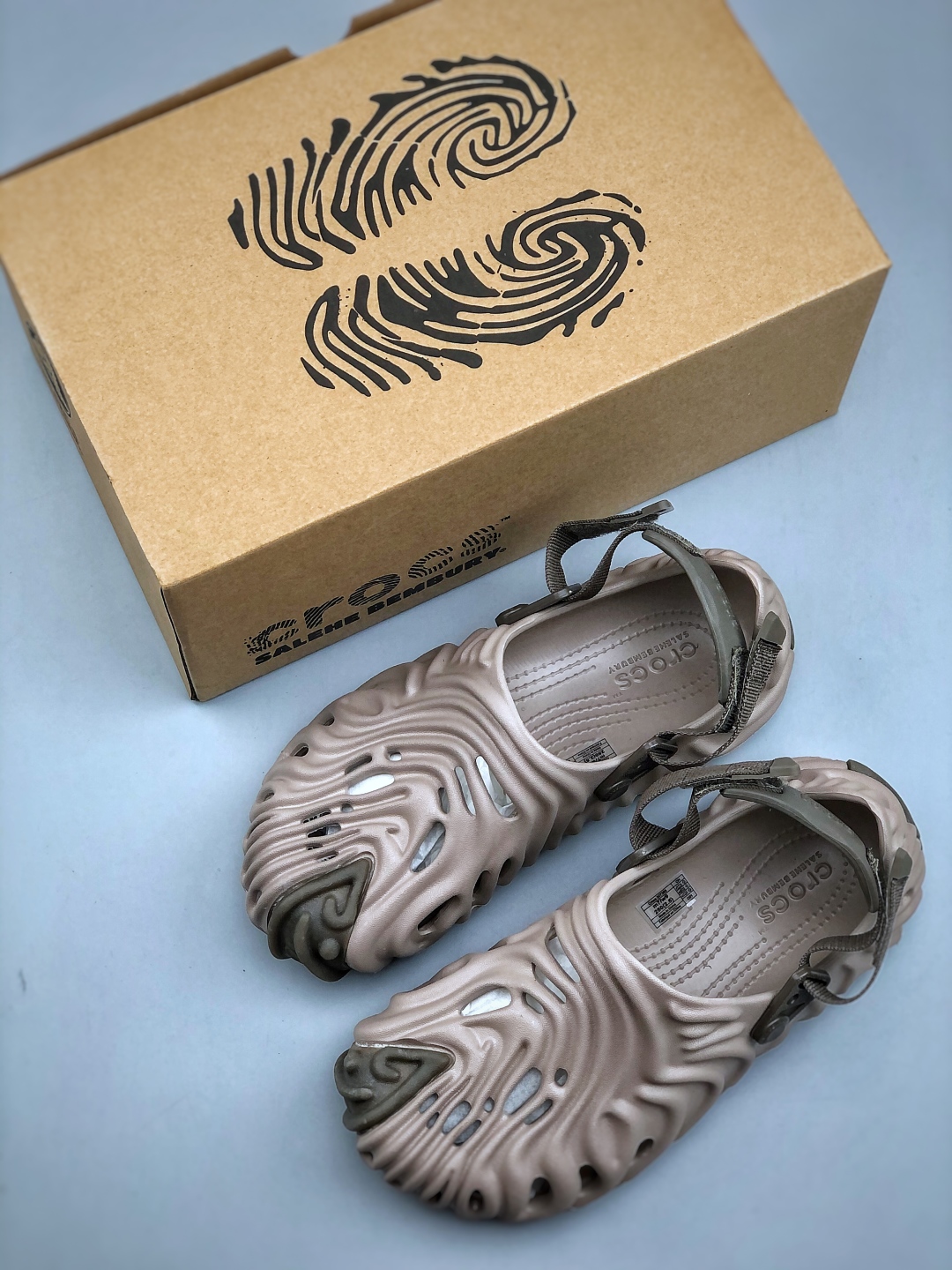 Crocs Pollex Clog Sandal Beige