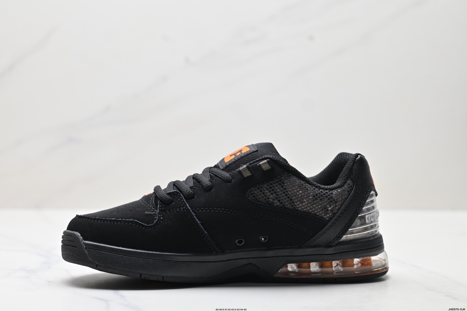 DC Shoes Versatile Air Low-Top Sneakers Black/Orange