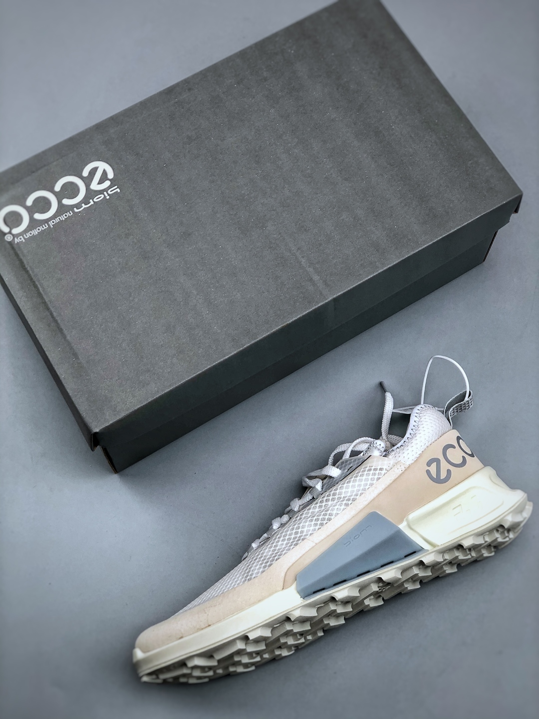 ECCO BIOM C25 Running Shoes White/Beige