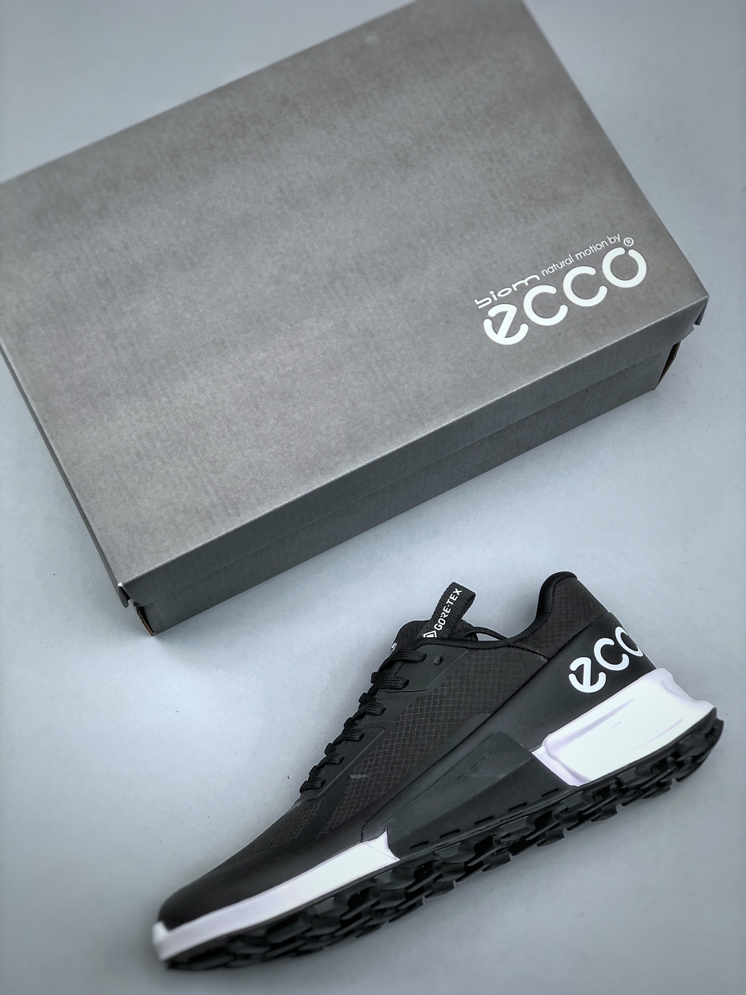 Ecco BIOM C Natural Motion Trainers Black/Grey