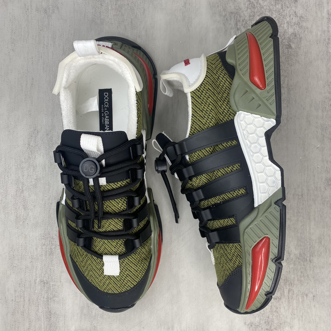 Dolce & Gabbana DG Chunky Dad Sneakers Green