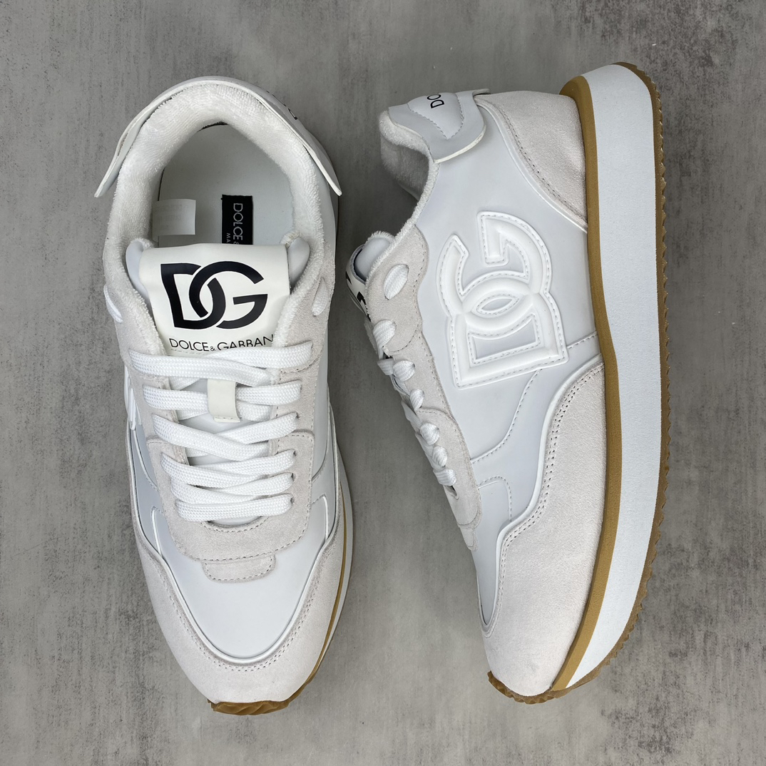 Dolce & Gabbana DG Low-Top Dad Sneakers White