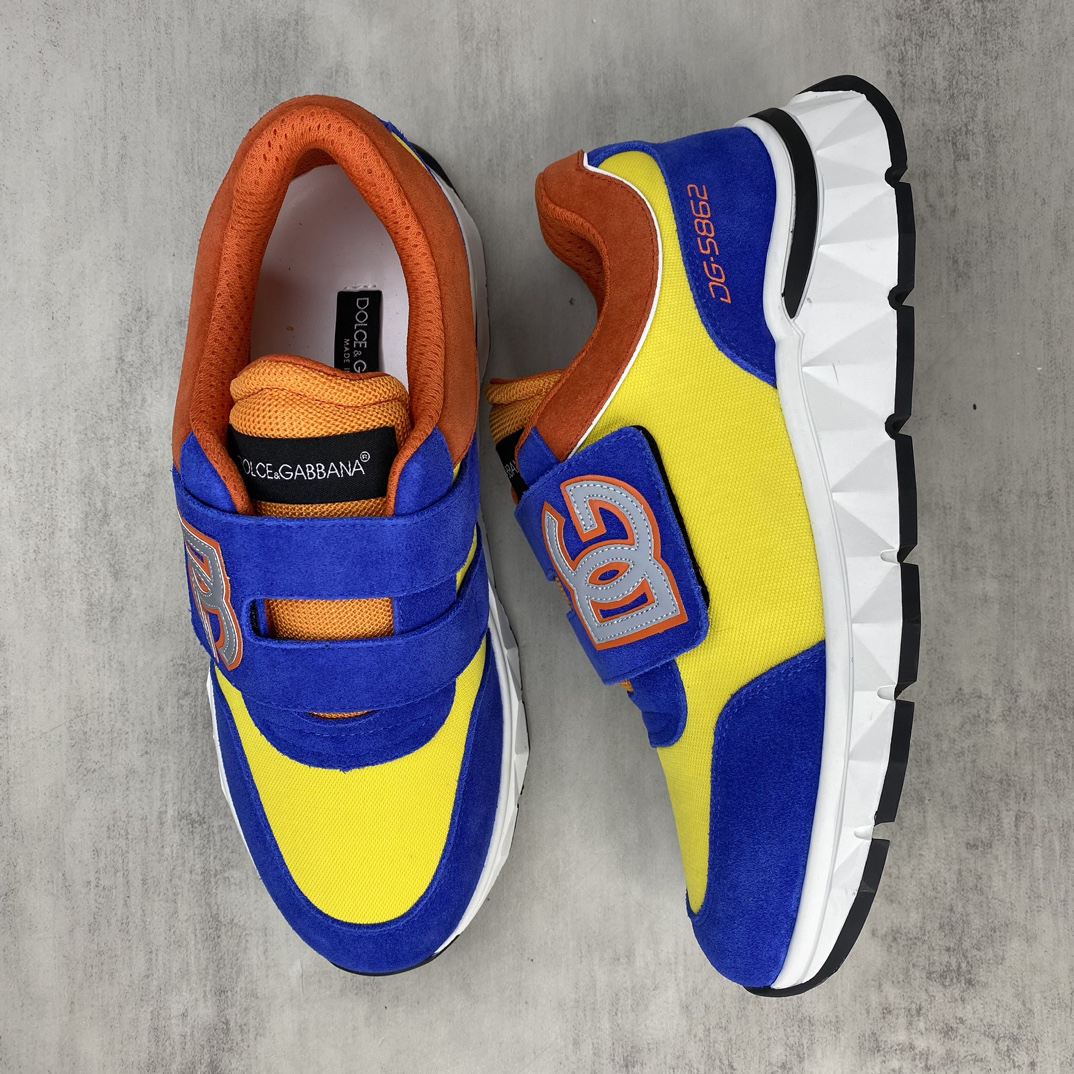 Dolce & Gabbana Daymaster Sneakers Blue/Yellow/Orange