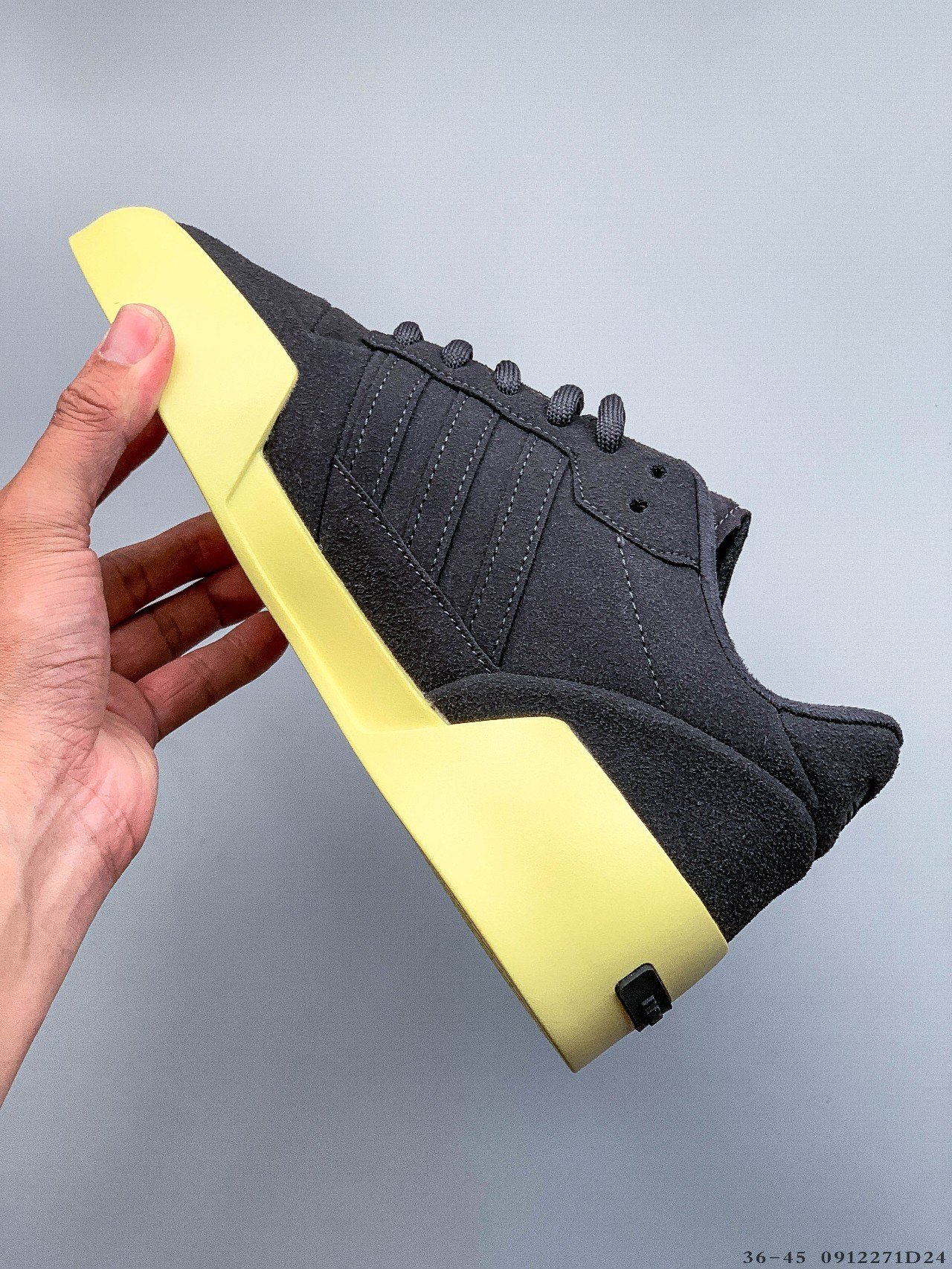 Adidas Forum 86 Low Lifted Sneaker Black/Yellow