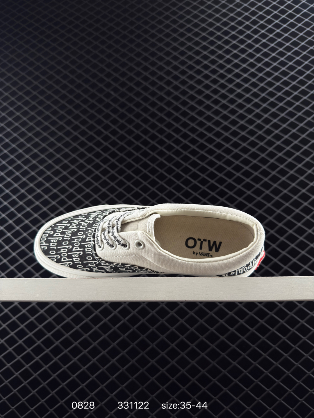 Fear of God x Vans Era 95 Reissue Platform Sneakers Black White