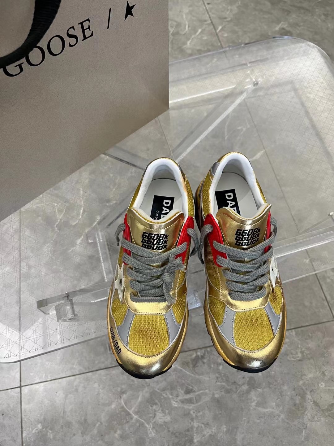 Golden Goose Ball Star Sneaker Gold