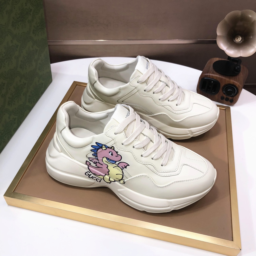 Gucci Dragon Dad Sneakers White