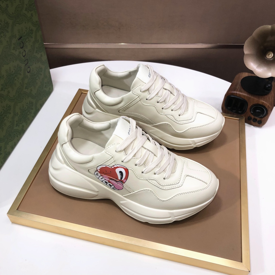 Gucci Rhyton Cherry Sneaker Cream