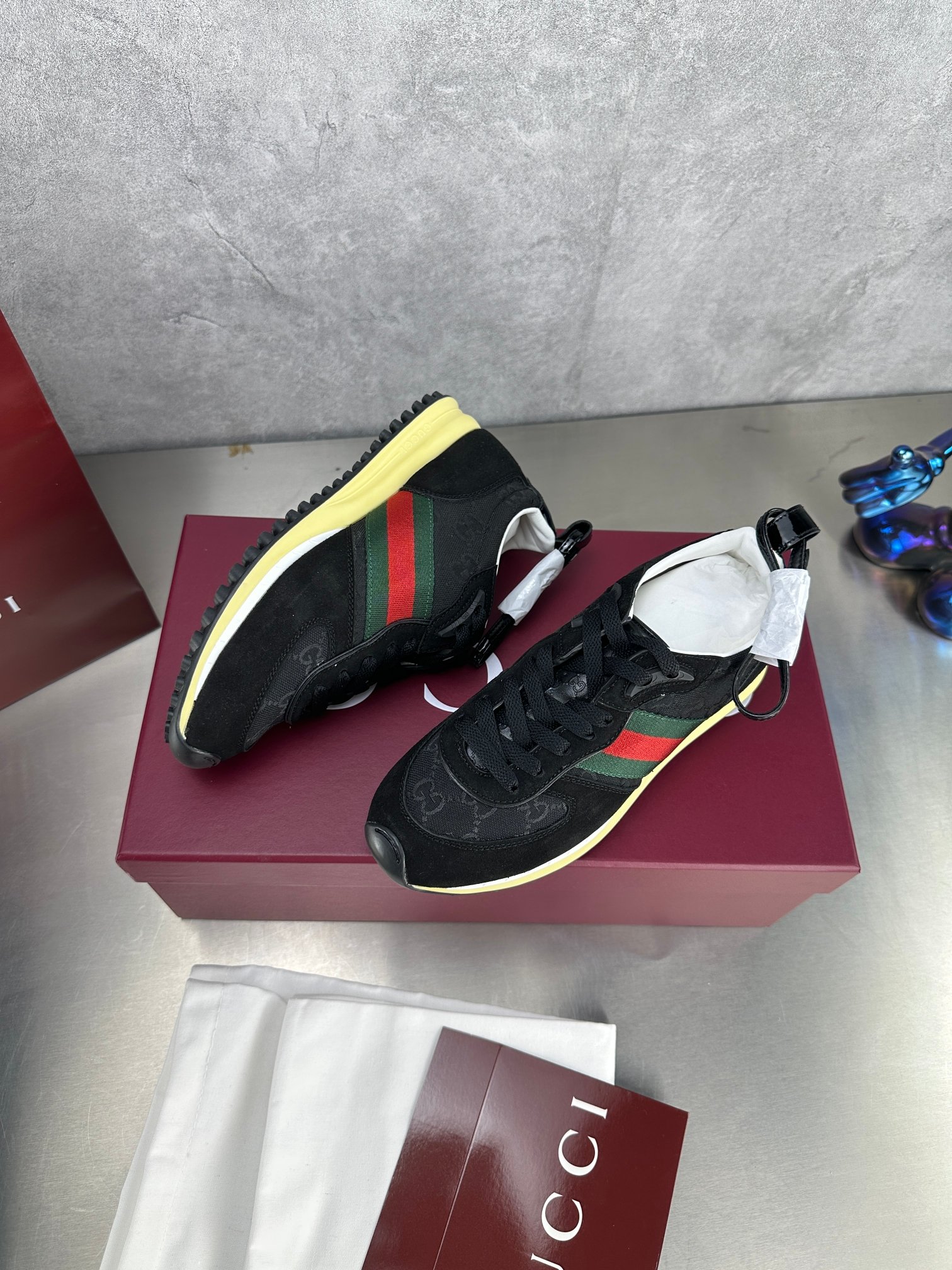 Gucci Re-Motion Platform Sneakers Black
