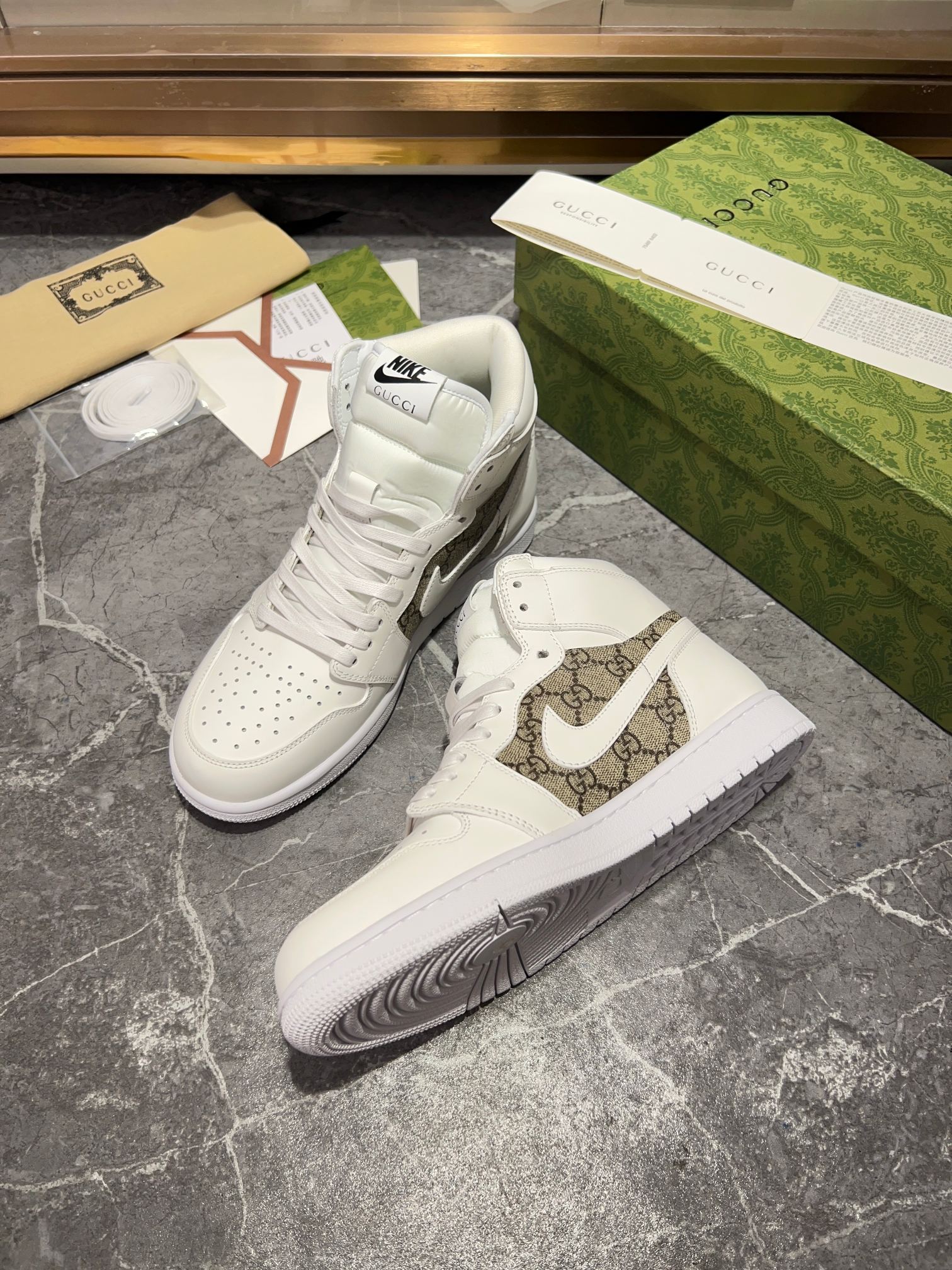 Gucci GG Canvas High-Top Sneakers Multi-Color