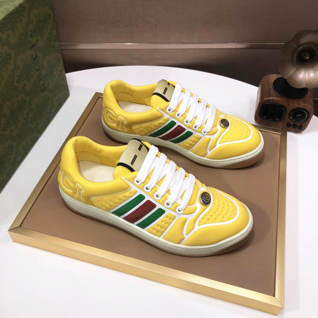 Gucci Low-Top Sneaker Yellow
