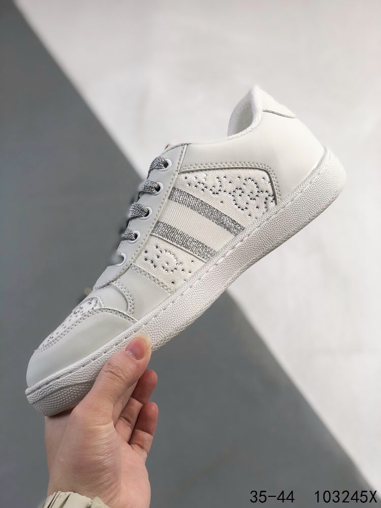 Gucci Distressed Screener Sneakers White