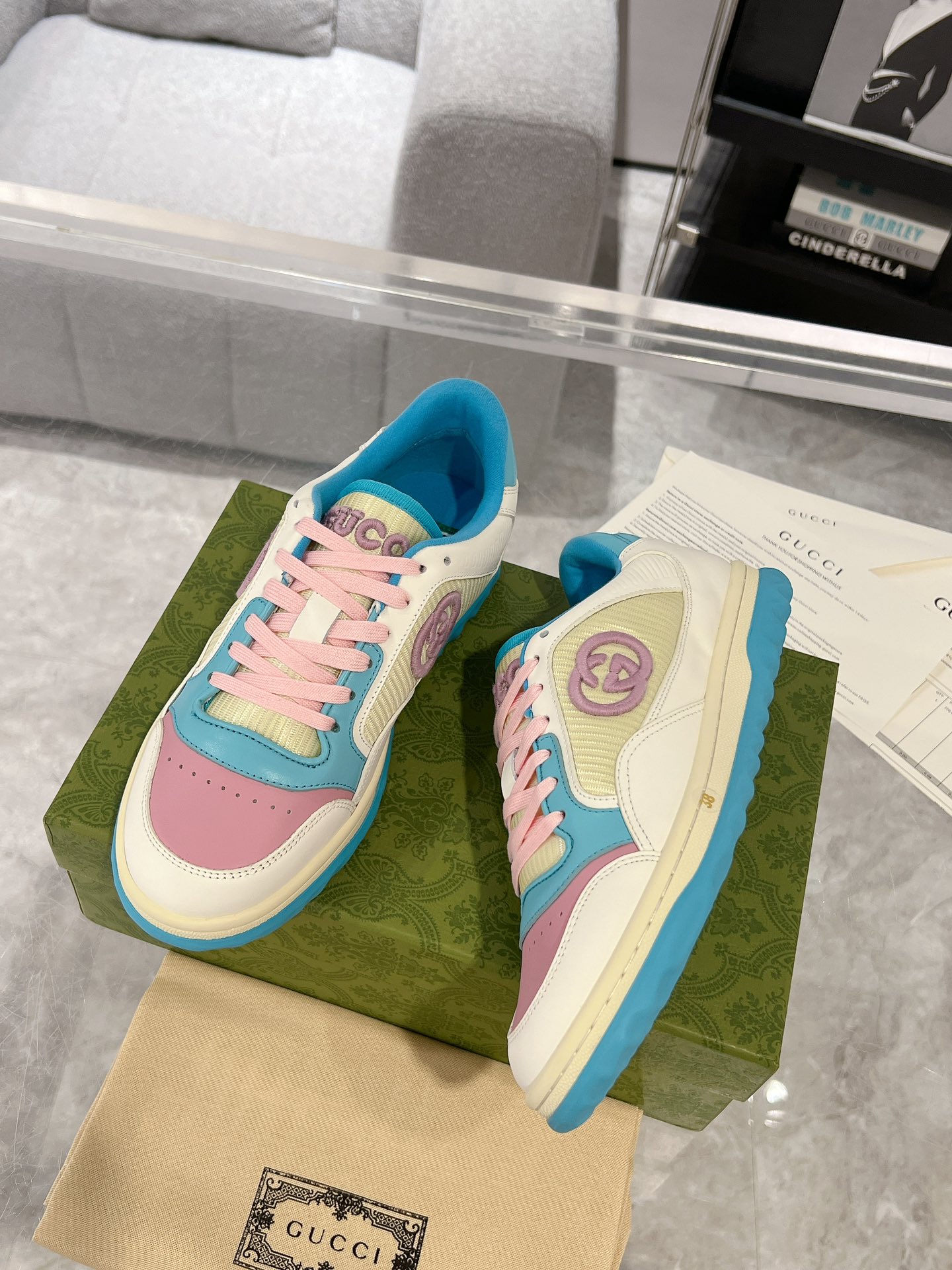 Gucci Mac80 Unisex Sneakers Multicolor
