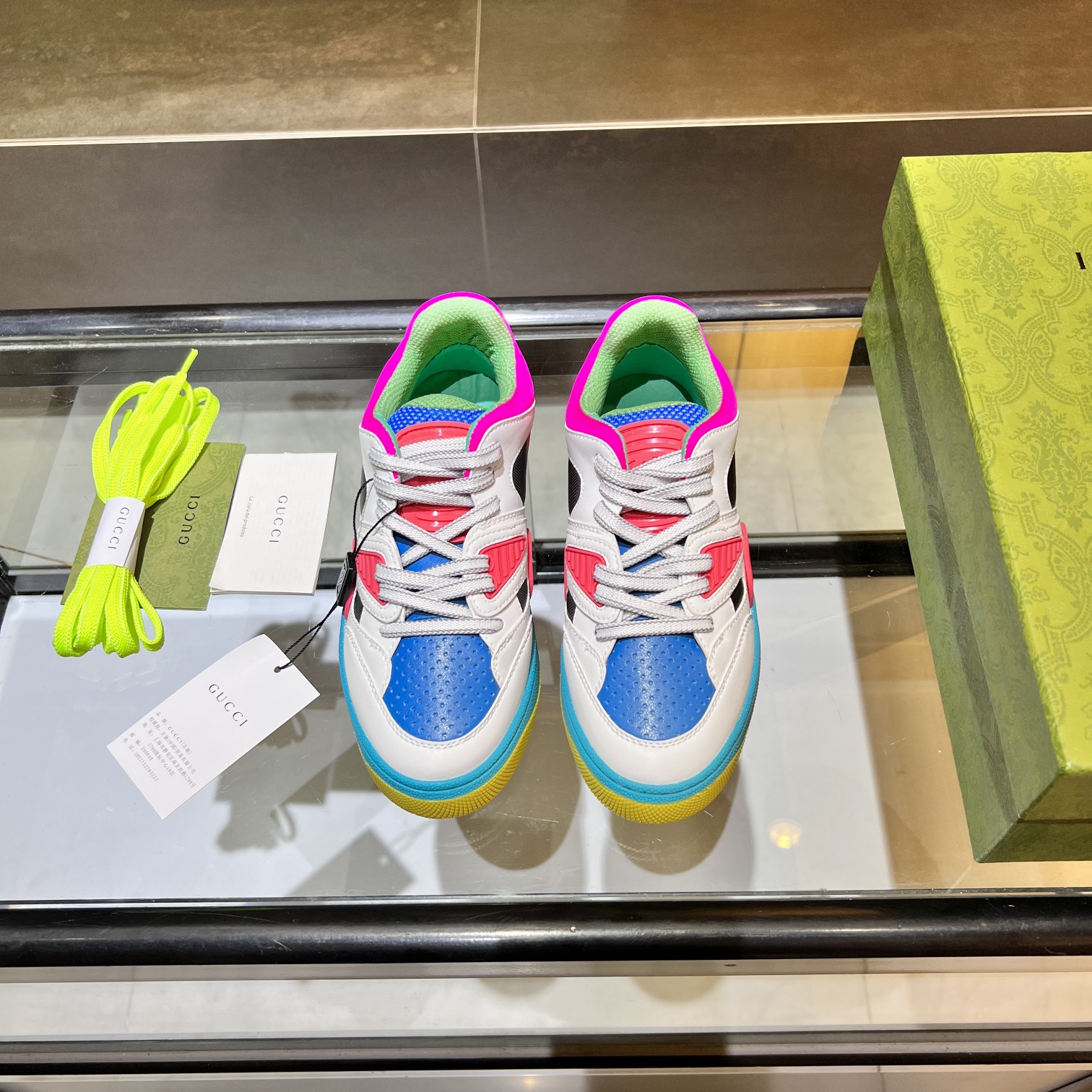 Gucci 2022 Low-Top Sneakers Multicolor