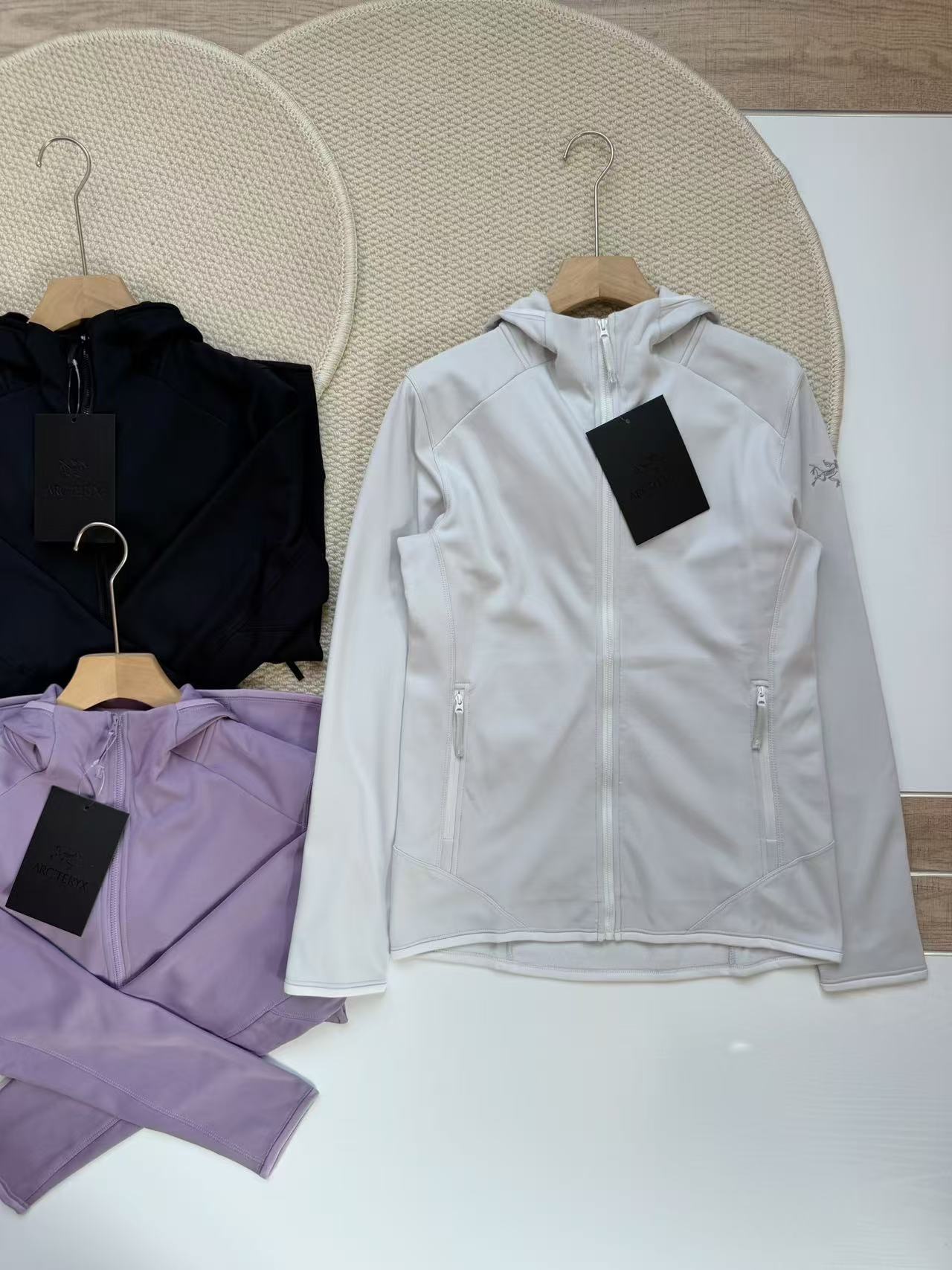 Arc'teryx Kyanite Polartec Zip Hoodie Jacket Multicolor