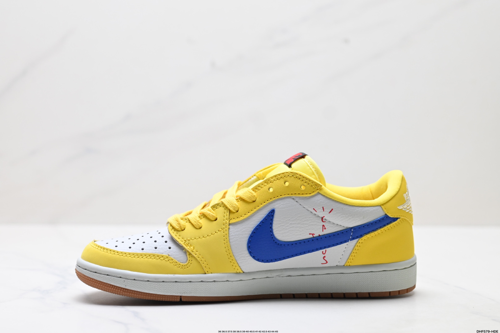 Nike Air Jordan 1 Low Yellow Blue
