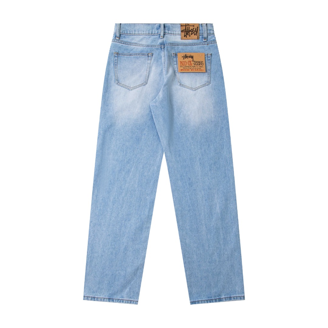 Stussy SS25 Big Ol' Jeans Light Blue