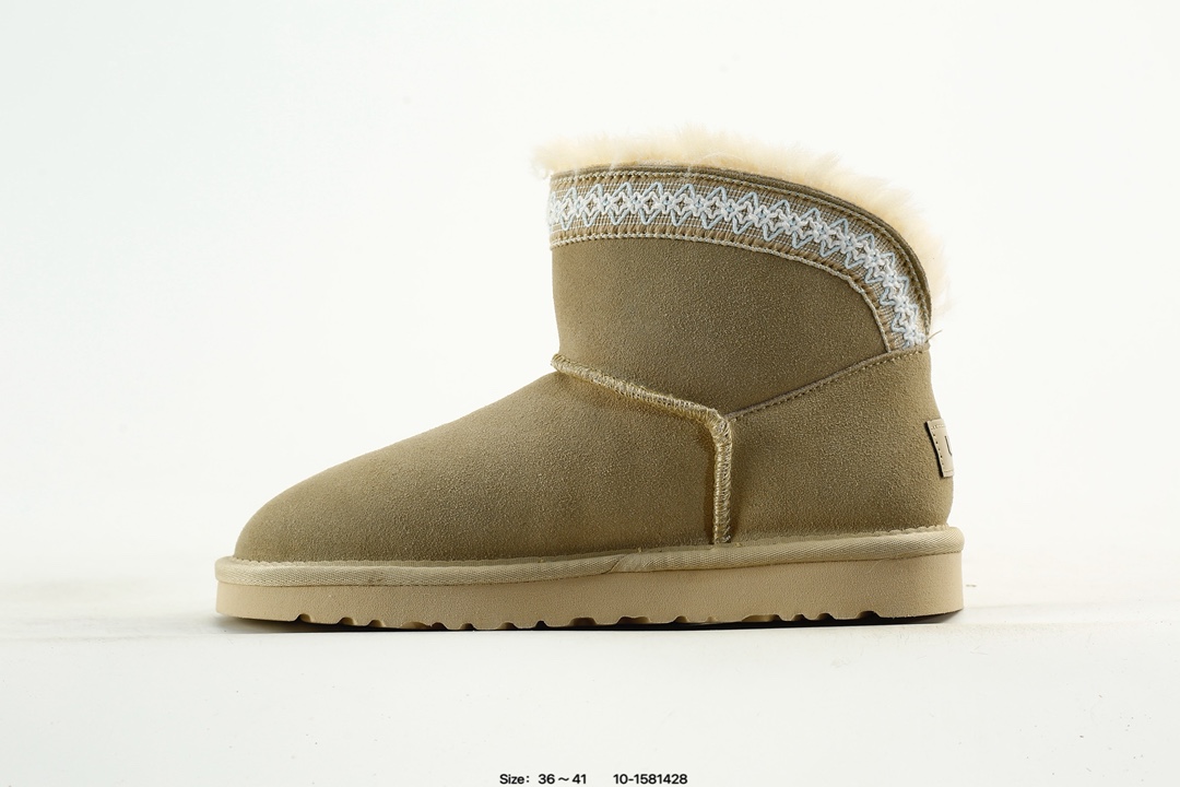 UGG Mini Shearling Boots Sand