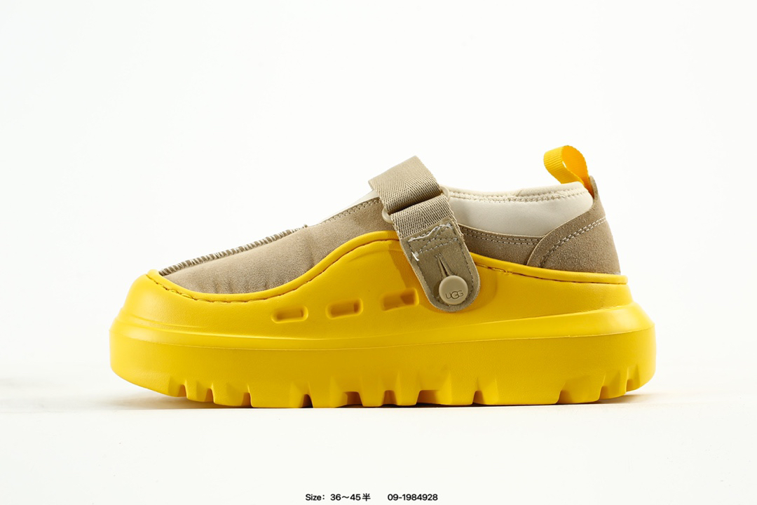 UGG Tasman Lowcut Platform Clog Yellow