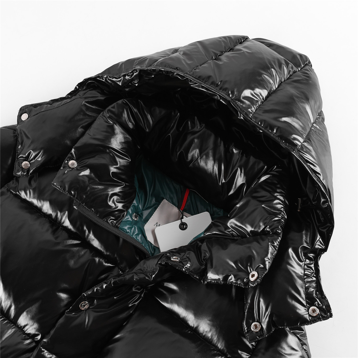 Moncler Hanoverian Hooded Down Coat Black