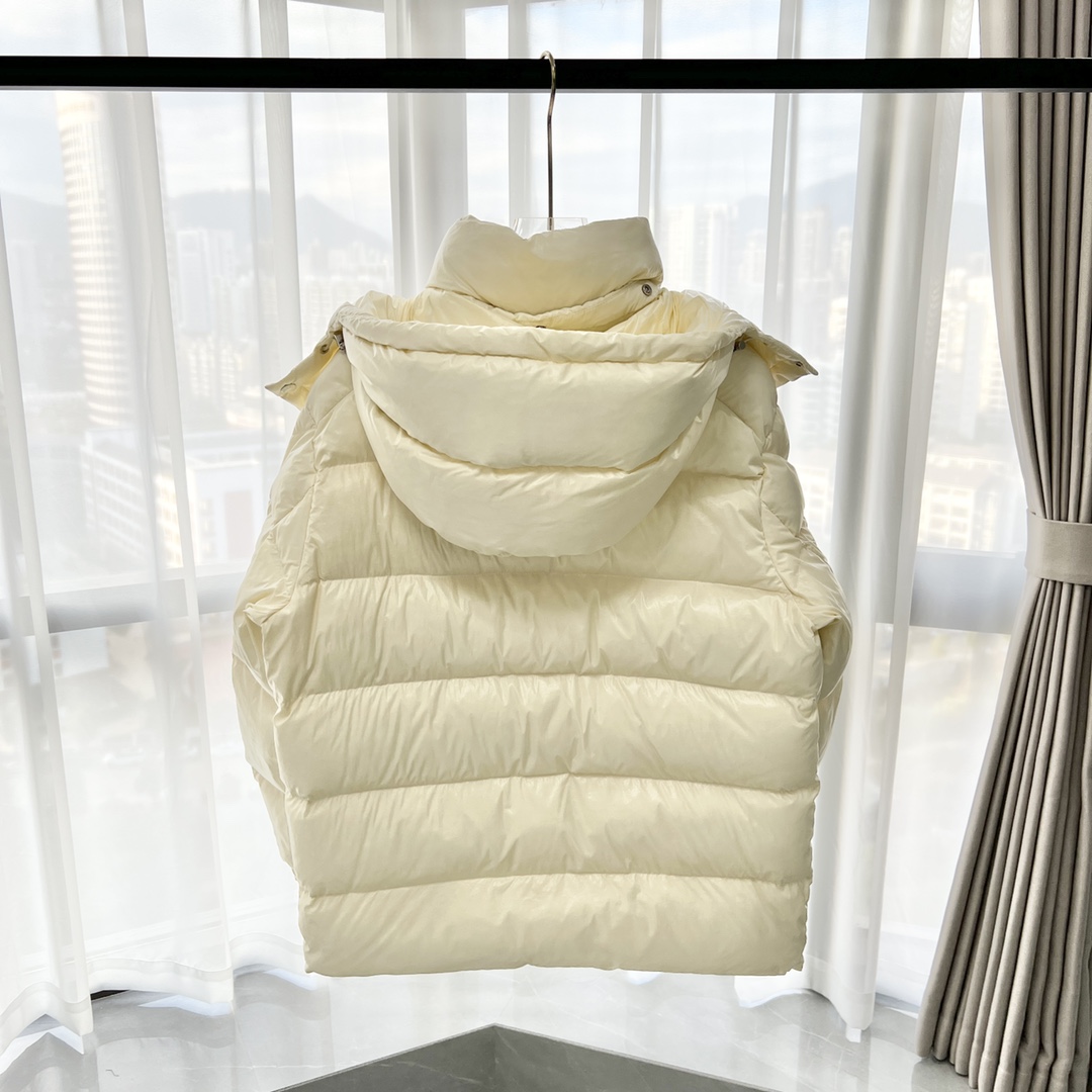 Moncler Maya 70th Down Jacket Cream