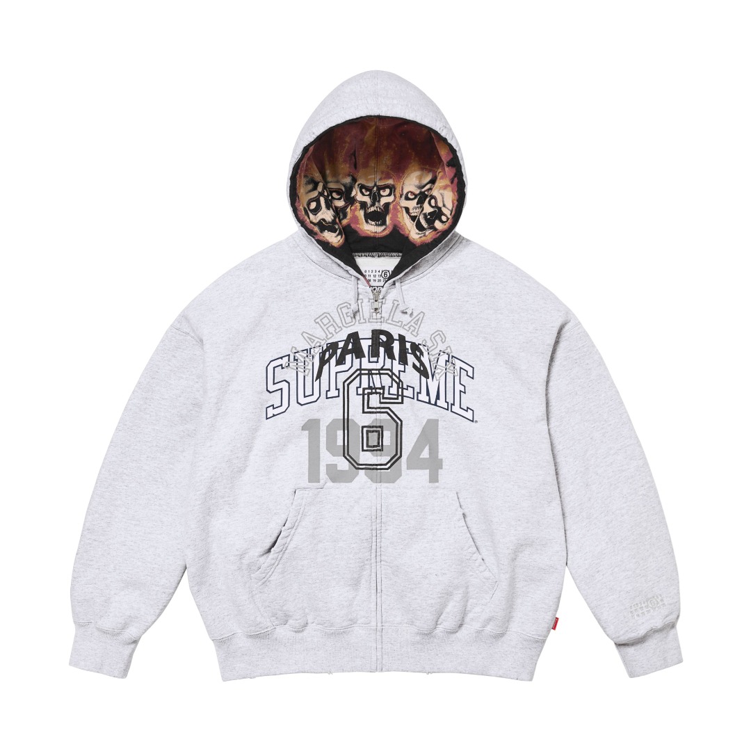 Supreme x MM6 Zip Hoodie Multi-color
