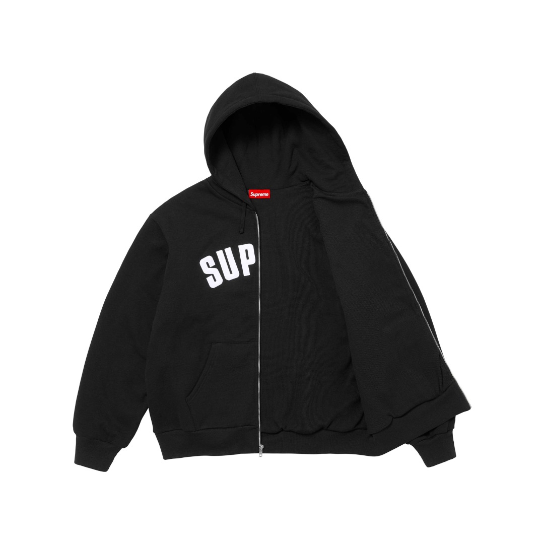 Supreme Thermal-Lined Zip Hoodie Multicolor