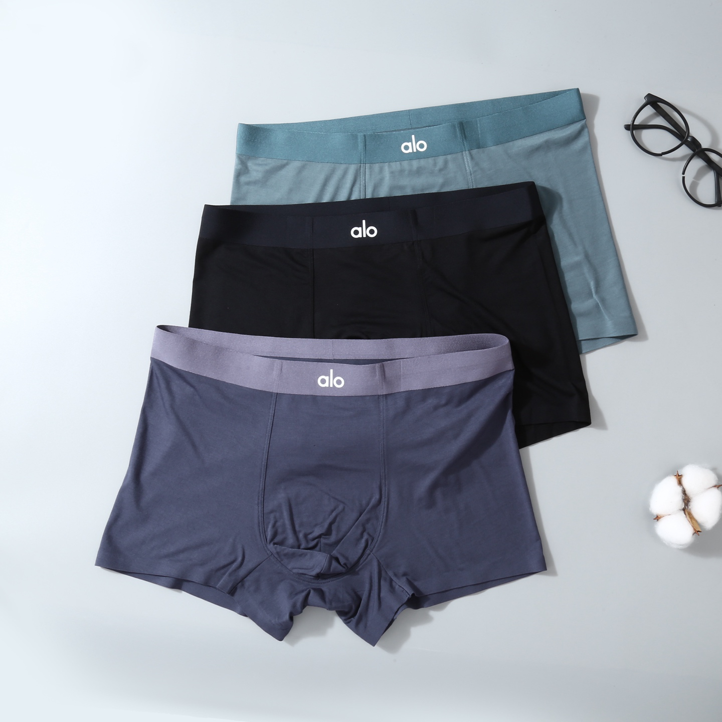 Alo Seamless Modal Boxer Briefs 3-Pack Multicolor